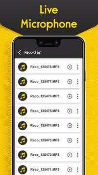 Live Phone Microphone – Mic Announcement & Speaker screenshot 4