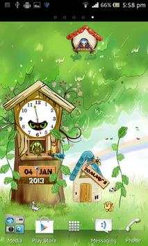 Clock Live Wallpaper-Free screenshot 2