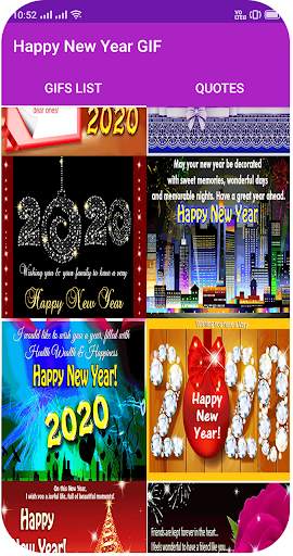 Happy New Year GIF 2021 9 تصوير الشاشة