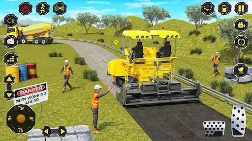 Modern Road Construction Games screenshot 7