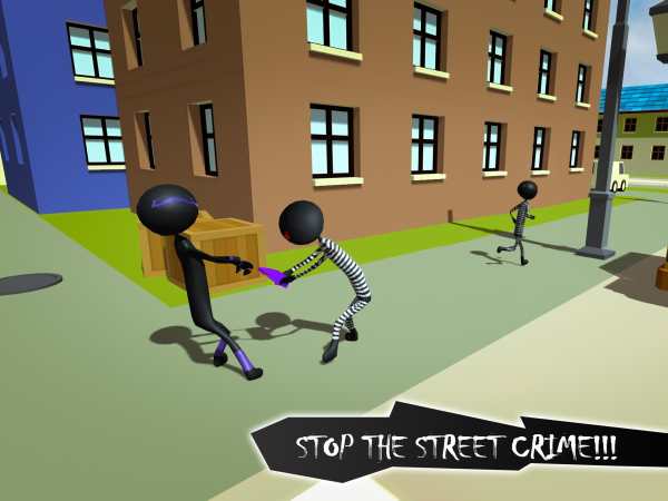 Stickman Crime City Escape स्क्रीनशॉट 8