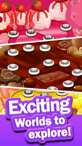 Crush Frozen Candy : Match 3 Puzzle Game screenshot 1