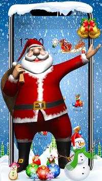 3D Merry Christmas Santa Theme screenshot 1