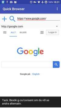 Quick Browser screenshot 1