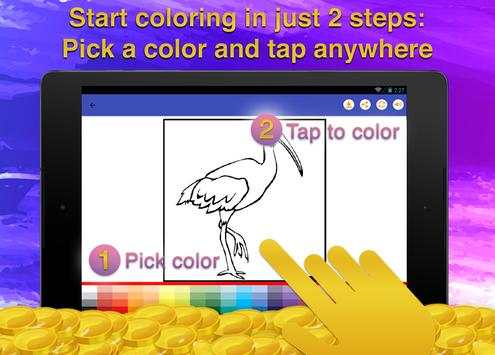 Birds Coloring Game for Kids screenshot 10