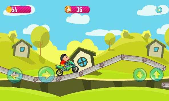 Shin Temple Chan bike Race screenshot 1