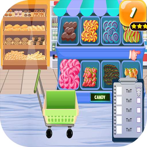 Supermarket Candy Store -Shopping Kids Game 1.4