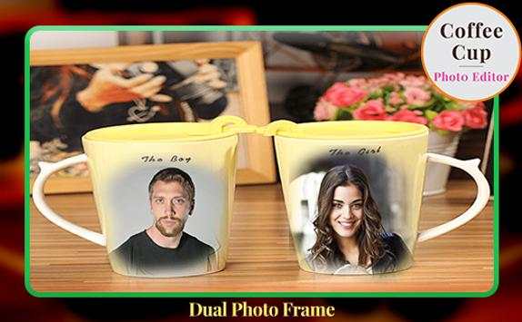 Coffee Cup Photo Editor - Dual Photo Frame screenshot 3