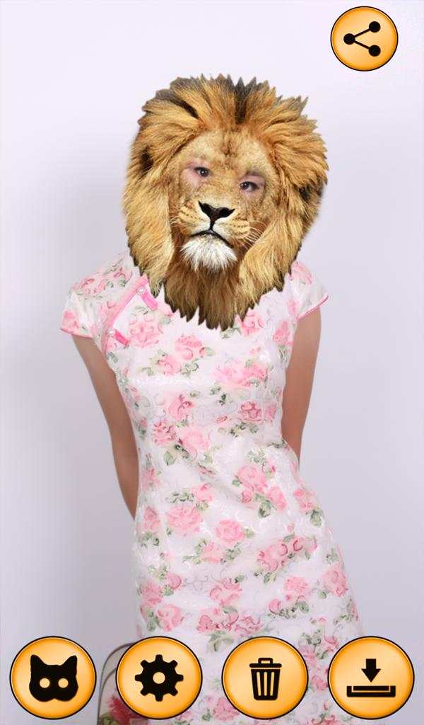 Animal Face Changer 7 تصوير الشاشة