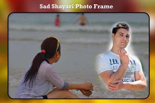 Sad Shayari Photo Frame screenshot 3