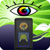 Blue light filter Filtre lumière bleue icon