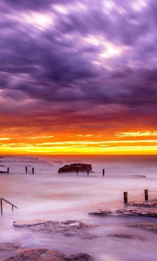 Ocean Sunset Live Wallpaper screenshot 2