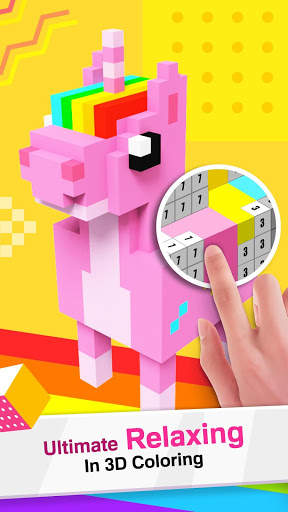 Voxel Doodle - Color By Number 3D screenshot 1