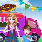 DESSERTS TRUCK FESTIVAL - cooking games for kids logo