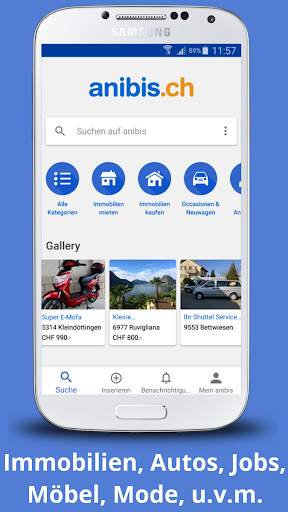 anibis.ch – Gratis Kleinanzeigen für die Schweiz screenshot 1