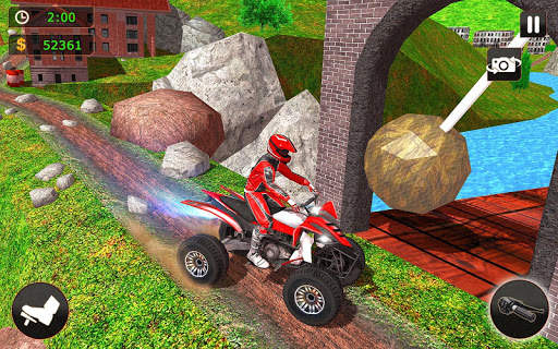 Quad Bike Offroad Driving Stunts screenshot 18