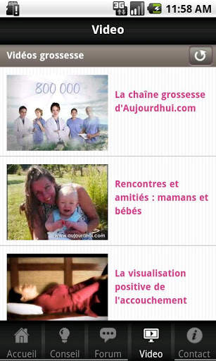 Conseils pour votre grossesse screenshot 5