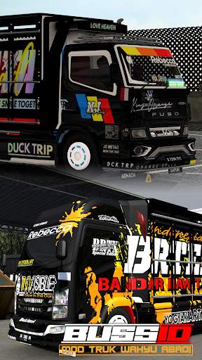 Bussid Mod Truck Wahyu Abadi screenshot 1