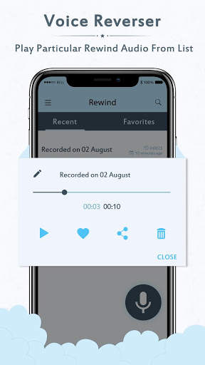 Super Voice Reverser - Record & Rewind Audio screenshot 6