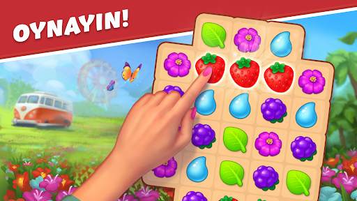 Park Town:Match 3 Puzzles oyun screenshot 3