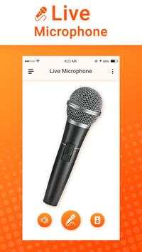 Live Microphone & Announcement Mic screenshot 1