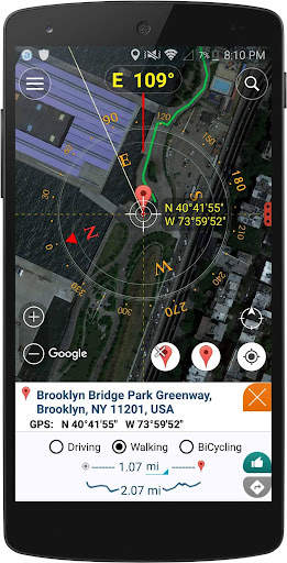 Compass Coordinate screenshot 2