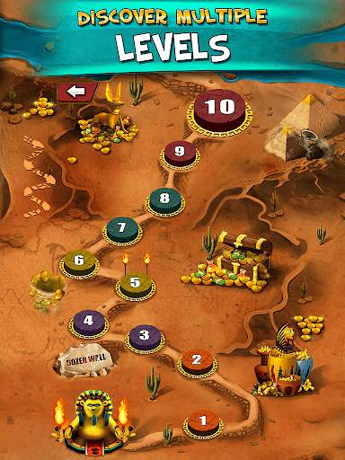 Pharaoh Gold Coin Party Dozer screenshot 8