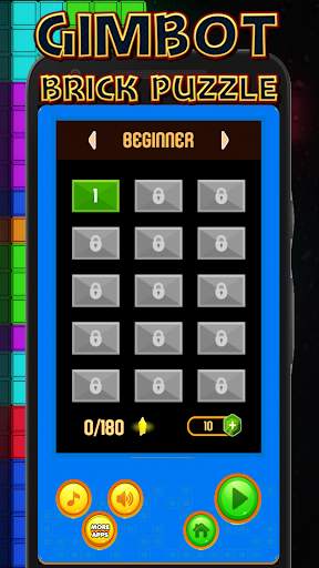 Gimbot - Classic Brick Puzzle Games screenshot 2