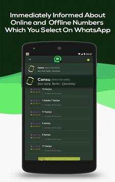 WatzNoti - Online App Usage Tracker for WhatsApp screenshot 1