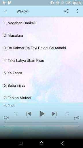 Wakokin Fadar Bege screenshot 1