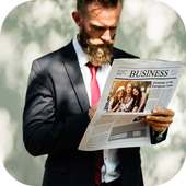 News Paper Photo Frame on 9Apps