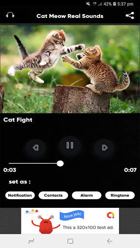 Cat Meow Real Sounds screenshot 5