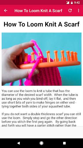 Loom Knitting 3 تصوير الشاشة