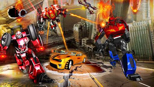 Robot Car Drone Transform: Rob screenshot 2
