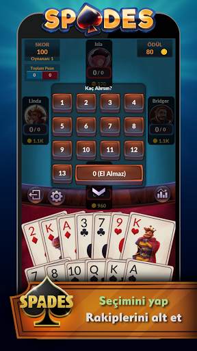 Spades - Kart Oyunu screenshot 3