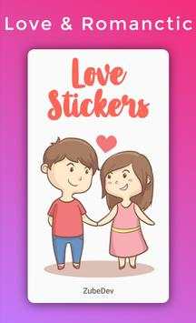 Love & Romantic Stickers For Whatsapp - WAStickers screenshot 1