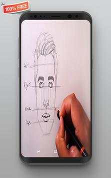 Face Drawing Step by Step скриншот 5
