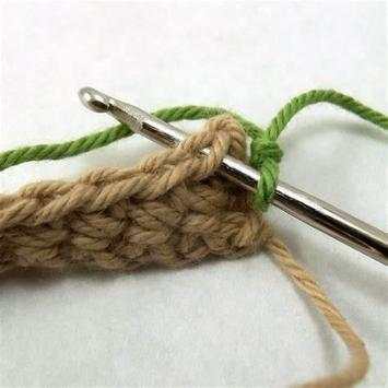 Tutorial learn crochet knitting screenshot 6