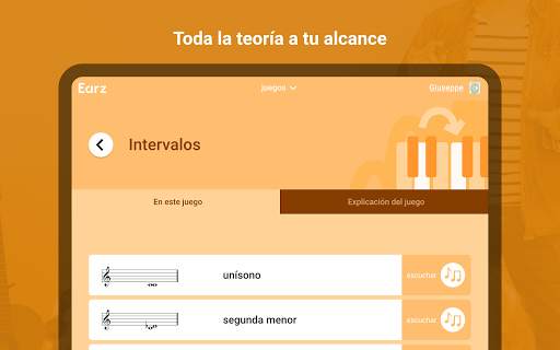 Earz –Aplicación de clases de música más completa. screenshot 10