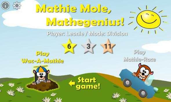 Mathie Mole, free edition screenshot 1