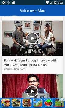 Voice Over Man Funny Interview screenshot 3