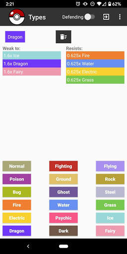 PoGo Types screenshot 2