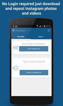 Insta Download - Photo & video screenshot 1