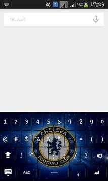 Chelsea Keyboard Theme screenshot 2
