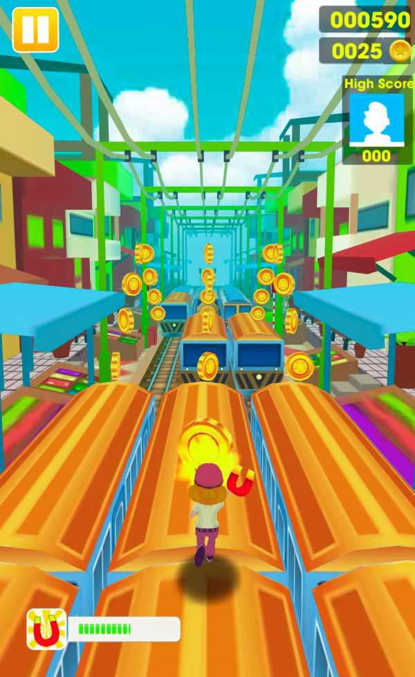 Subway Train Surf Plus - Endless Game screenshot 2