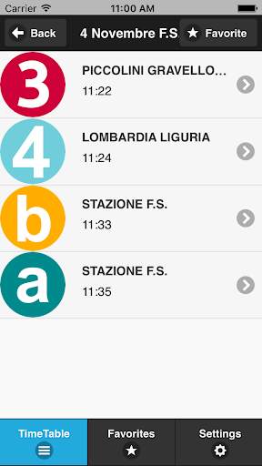 LINE Vigevano Bus Sapiens screenshot 1