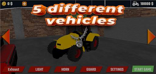 Tractor Driving Games -3D Farm screenshot 1