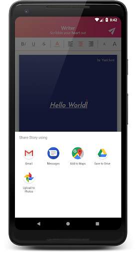 Create Quotes, Scribbled Stories, Micro tales, etc screenshot 5