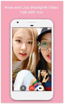 Rose & Lisa BLACKPINK Call! Fake Video Call screenshot 2