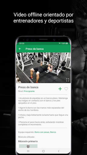 Fitvate - Entrenamiento en Gym screenshot 5